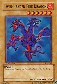 Twin-Headed Fire Dragon #PSV-042