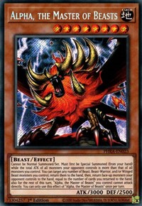 Alpha, the Master of Beasts #PHRA-EN023