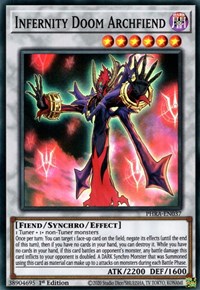 Infernity Doom Archfiend #PHRA-EN037