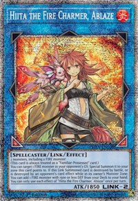 Hiita the Fire Charmer, Ablaze (Starlight Rare) #PHRA-EN100