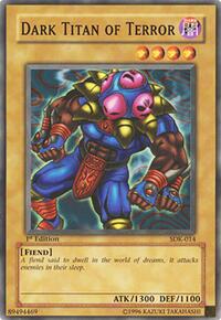 Dark Titan of Terror #SDK-014