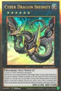 Cyber Dragon Infinity (Alternate Art) #MAGO-EN033