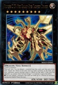 Number C107: Neo Galaxy-Eyes Tachyon Dragon #MAGO-EN063