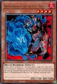 Brotherhood of the Fire Fist - Buffalo #MAGO-EN071