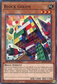 Block Golem #SBCB-EN032