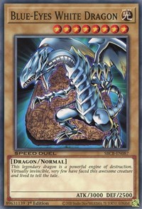 Blue-Eyes White Dragon #SBCB-EN087