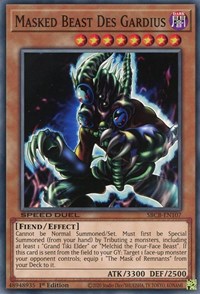 Masked Beast Des Gardius #SBCB-EN107