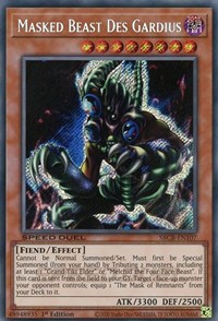 Masked Beast Des Gardius (Secret) #SBCB-EN107