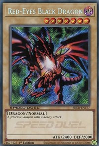 Red-Eyes Black Dragon (Secret) #SBCB-EN167