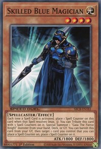 Skilled Blue Magician #SBCB-EN181