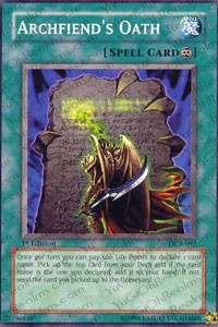 Archfiend's Oath #DCR-092