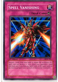 Spell Vanishing #DCR-101