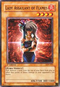 Lady Assailant of Flames #LON-035