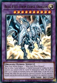 Blue-Eyes Twin Burst Dragon #LDS2-EN019
