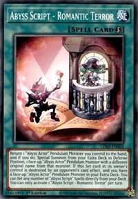 Abyss Script - Romantic Terror #LDS2-EN062