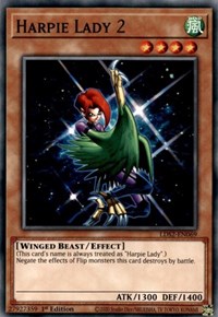 Harpie Lady 2 #LDS2-EN069