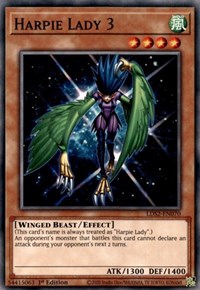 Harpie Lady 3 #LDS2-EN070