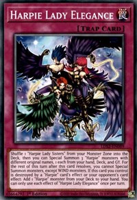 Harpie Lady Elegance #LDS2-EN089