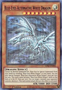 Blue-Eyes Alternative White Dragon (Purple) #LDS2-EN008