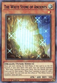 The White Stone of Ancients (Blue) #LDS2-EN013