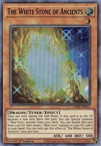 The White Stone of Ancients (Green) #LDS2-EN013
