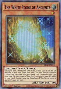 The White Stone of Ancients (Purple) #LDS2-EN013