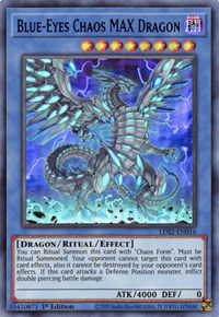 Blue-Eyes Chaos MAX Dragon (Blue) #LDS2-EN016