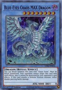 Blue-Eyes Chaos MAX Dragon (Purple) #LDS2-EN016