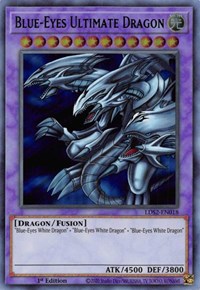 Blue-Eyes Ultimate Dragon (Green) #LDS2-EN018