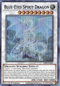 Blue-Eyes Spirit Dragon (Purple) #LDS2-EN020