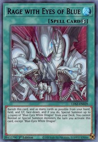Rage with Eyes of Blue (Blue) #LDS2-EN029