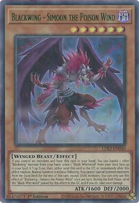 Blackwing - Simoon the Poison Wind (Green) #LDS2-EN040