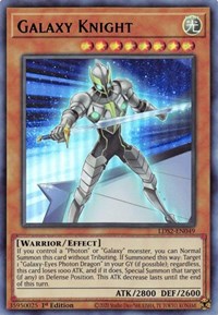 Galaxy Knight (Blue) #LDS2-EN049