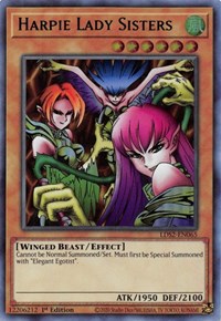 Harpie Lady Sisters (Green) #LDS2-EN065