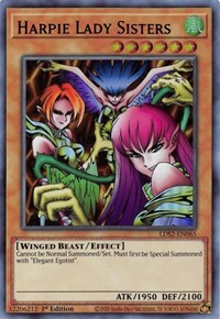 Harpie Lady Sisters (Purple) #LDS2-EN065