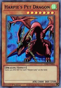 Harpie's Pet Dragon (Blue) #LDS2-EN066