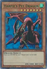 Harpie's Pet Dragon (Green) #LDS2-EN066