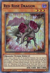 Red Rose Dragon (Purple) #LDS2-EN108