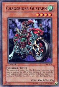 Chaosrider Gustaph #IOC-018
