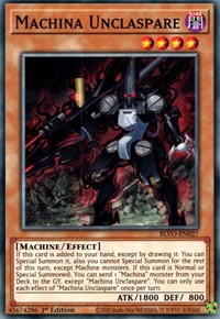 Machina Unclaspare #BLVO-EN027