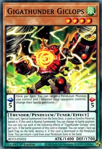 Gigathunder Giclops #BLVO-EN032