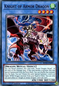 Knight of Armor Dragon #BLVO-EN037