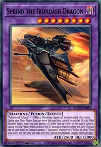 Sprind the Irondash Dragon #BLVO-EN038