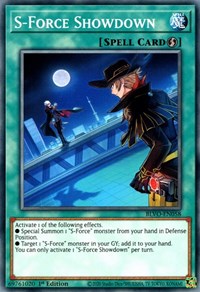 S-Force Showdown #BLVO-EN058