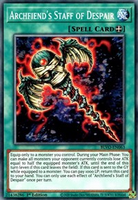 Archfiend's Staff of Despair #BLVO-EN063