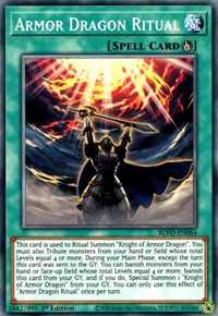 Armor Dragon Ritual #BLVO-EN064