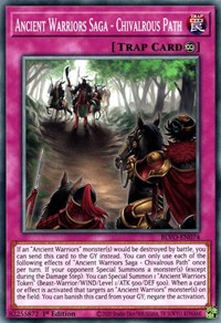 Ancient Warriors Saga - Chivalrous Path #BLVO-EN074