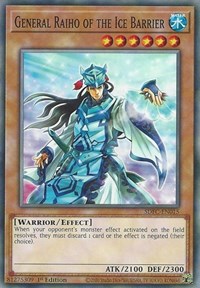 General Raiho of the Ice Barrier #SDFC-EN015