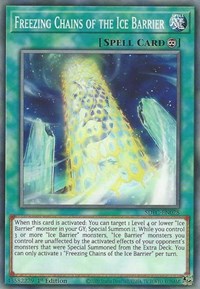 Freezing Chains of the Ice Barrier #SDFC-EN028