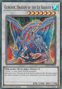 Gungnir, Dragon of the Ice Barrier #SDFC-EN044